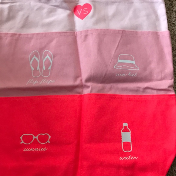 Super Cute Beach Bag With 4 Pockets! New! - Picture 3 of 3